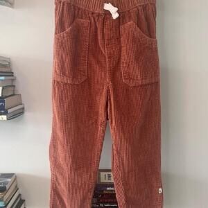 Kids Easy Peasy Organic Cotton Corduroy Trousers Size 5T